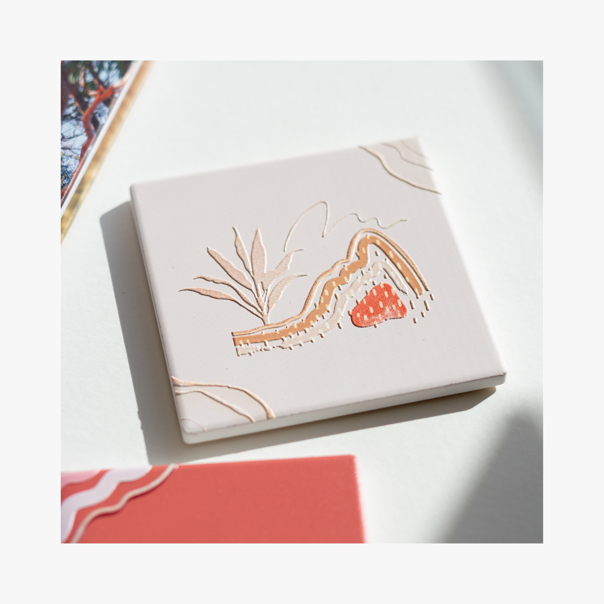 Ceramic Coaster - Abstract