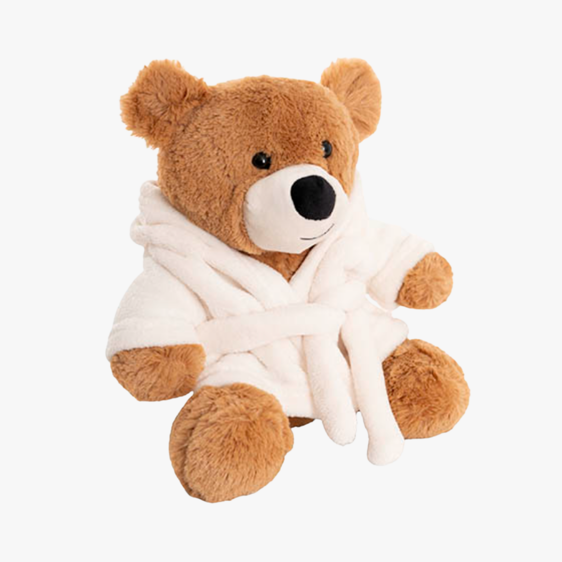 Myles Teddy with Bathrobe - Brown