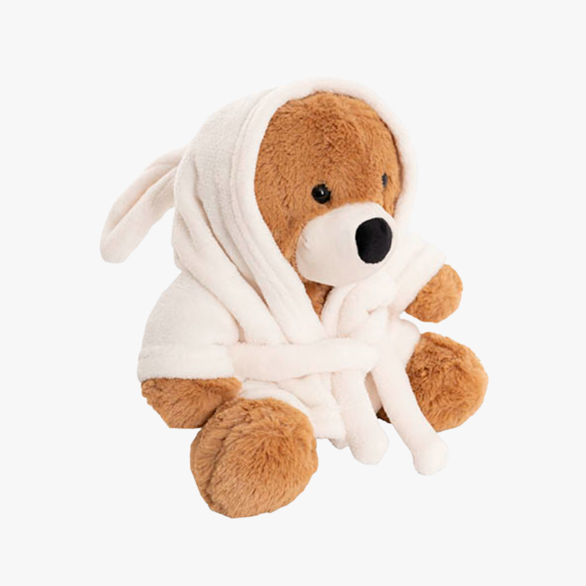 Myles Teddy with Bathrobe - Brown