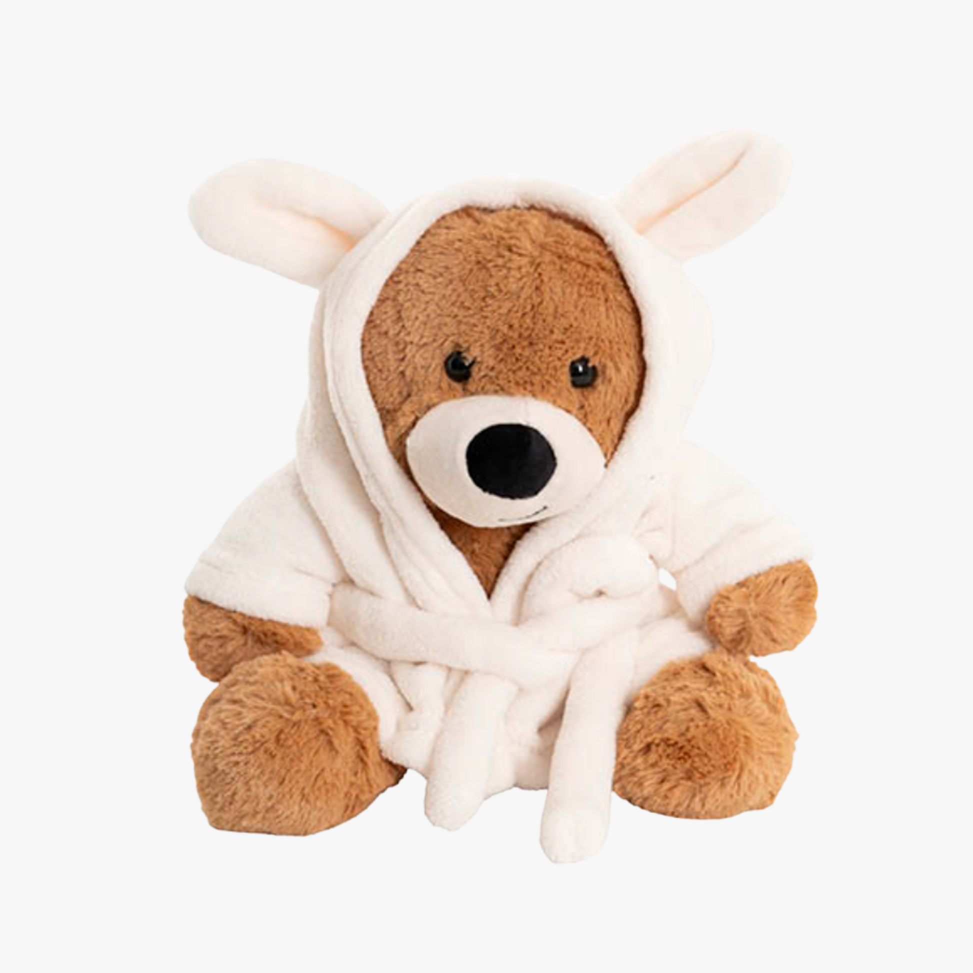 Myles Teddy with Bathrobe - Brown