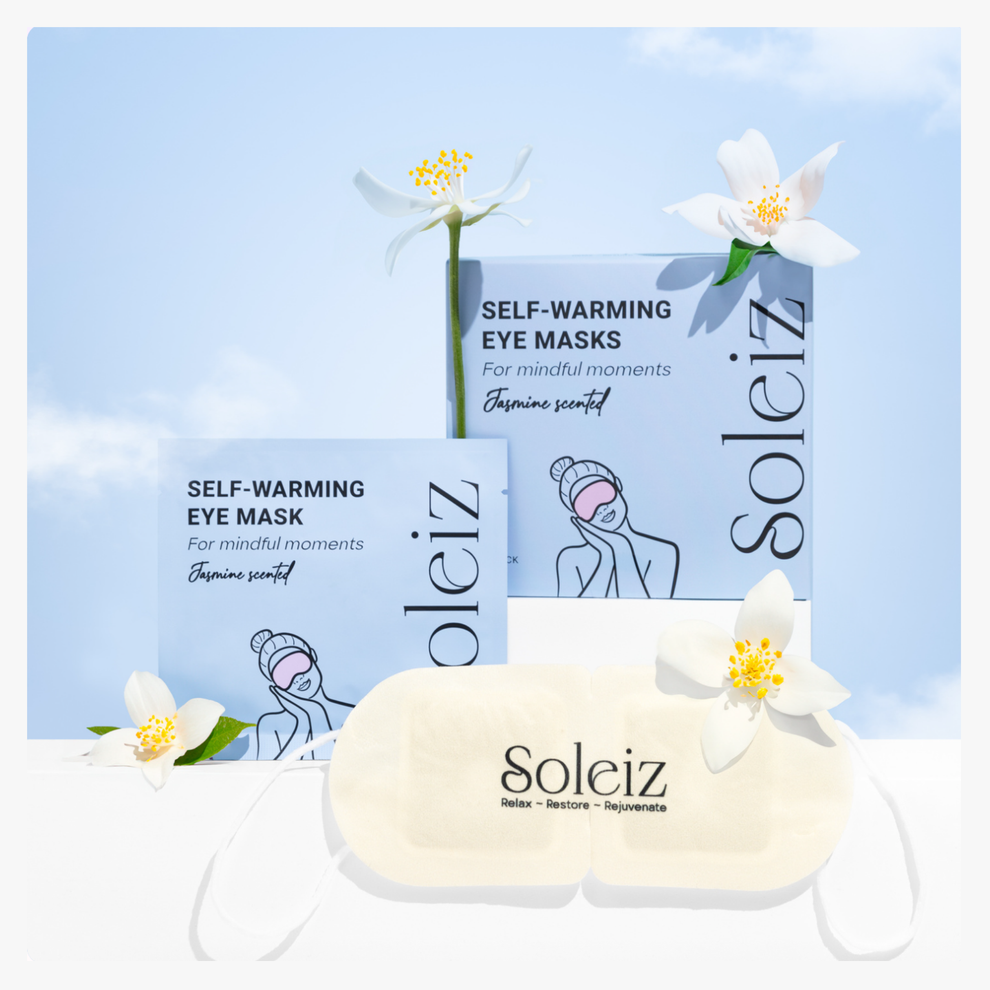 Self Heating Eye Mask - Jasmine (5 Pack)