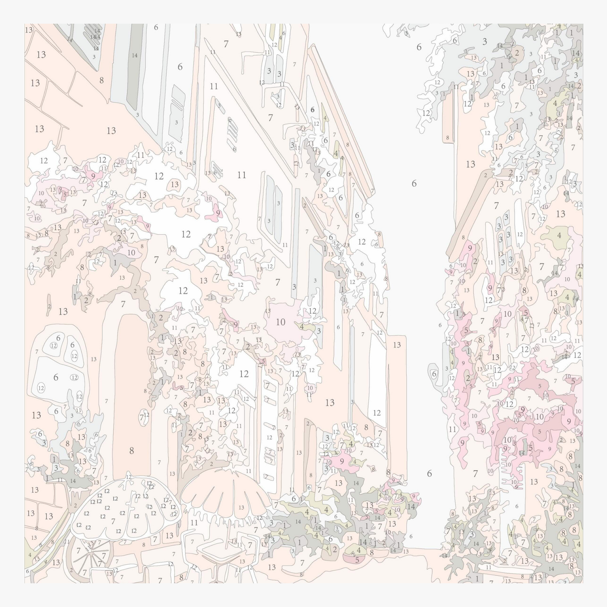 Mini Painting Kit - Route des fleurs