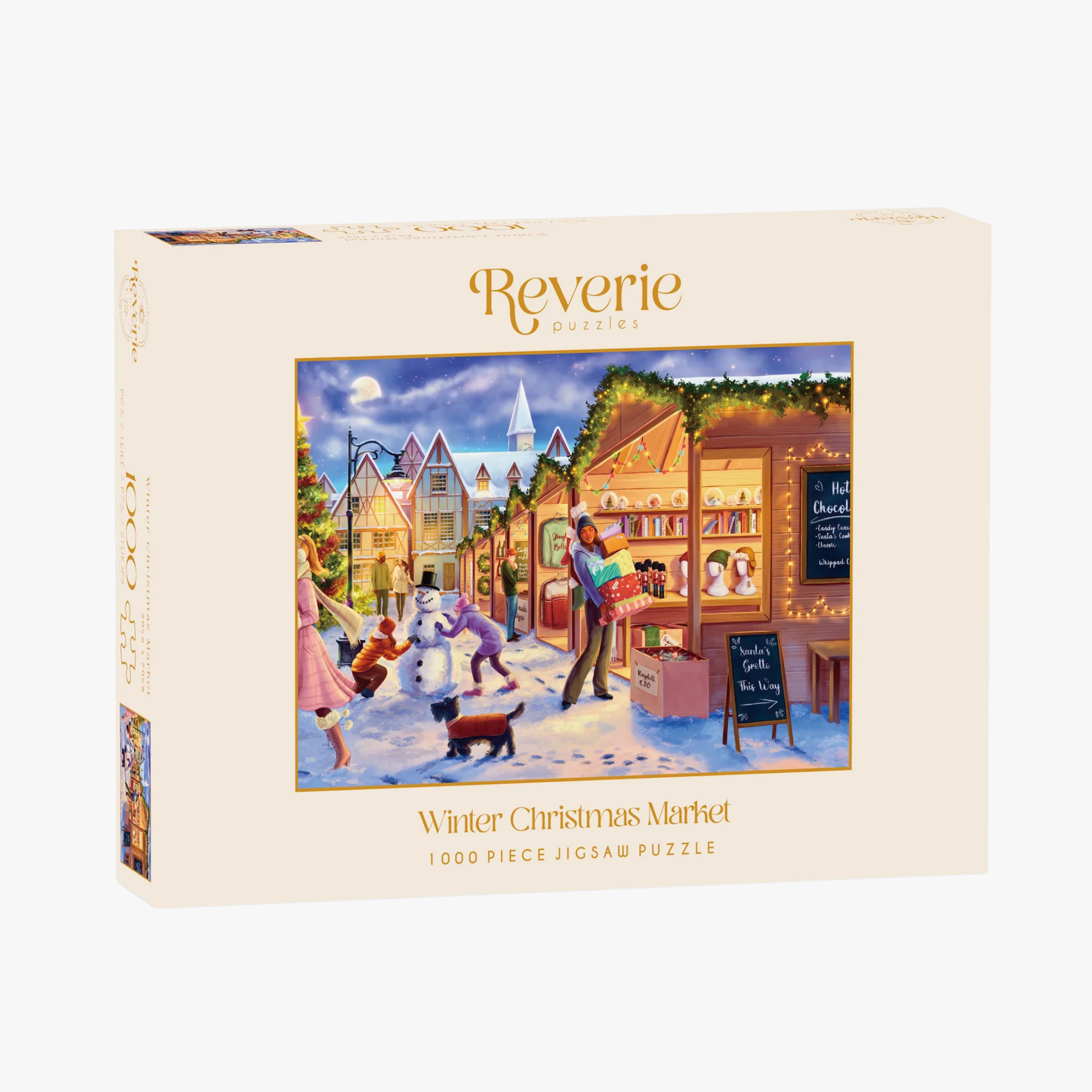 Winter Christmas Market - 1000pc Puzzle