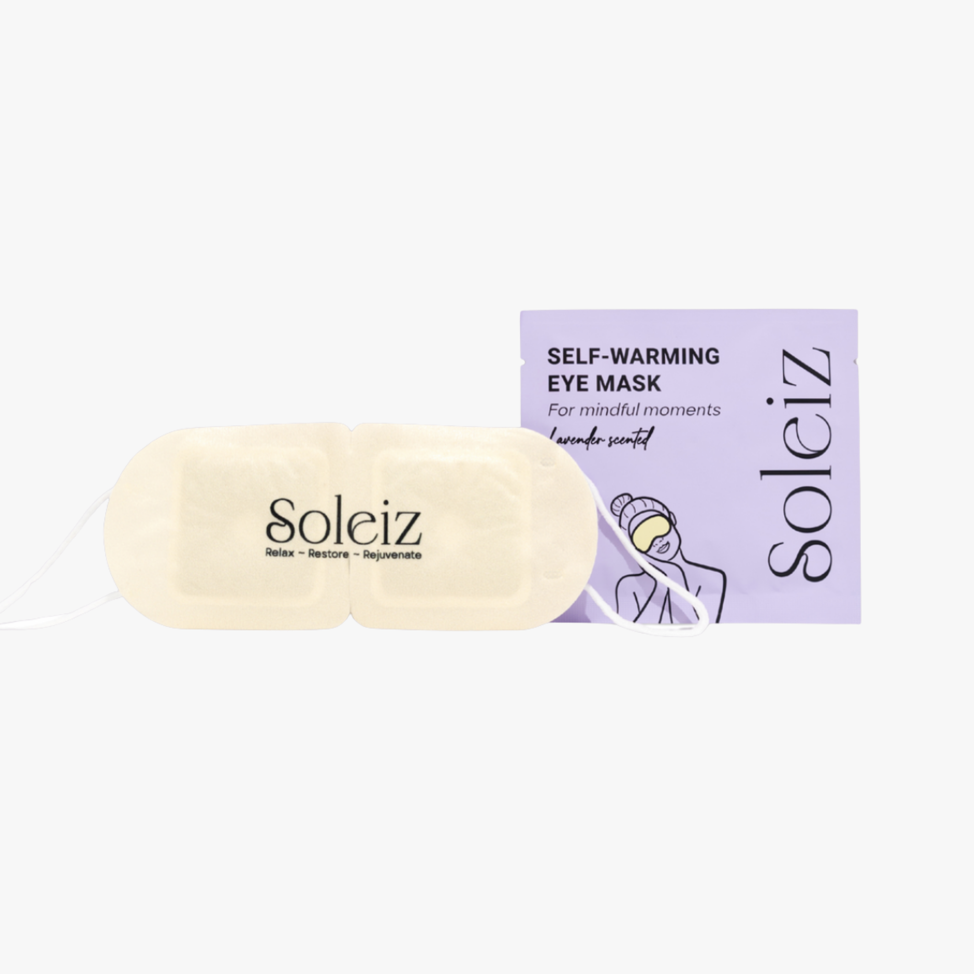 Self Heating Eye Mask - Lavender (Single)