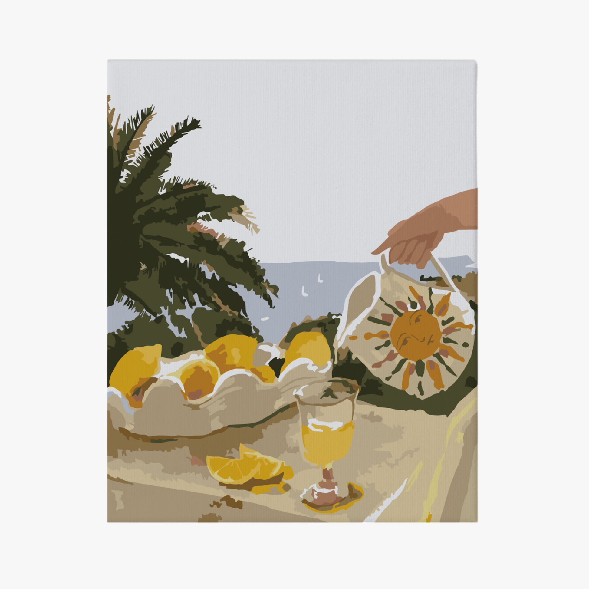Mini Painting Kit - Sun & Lemons