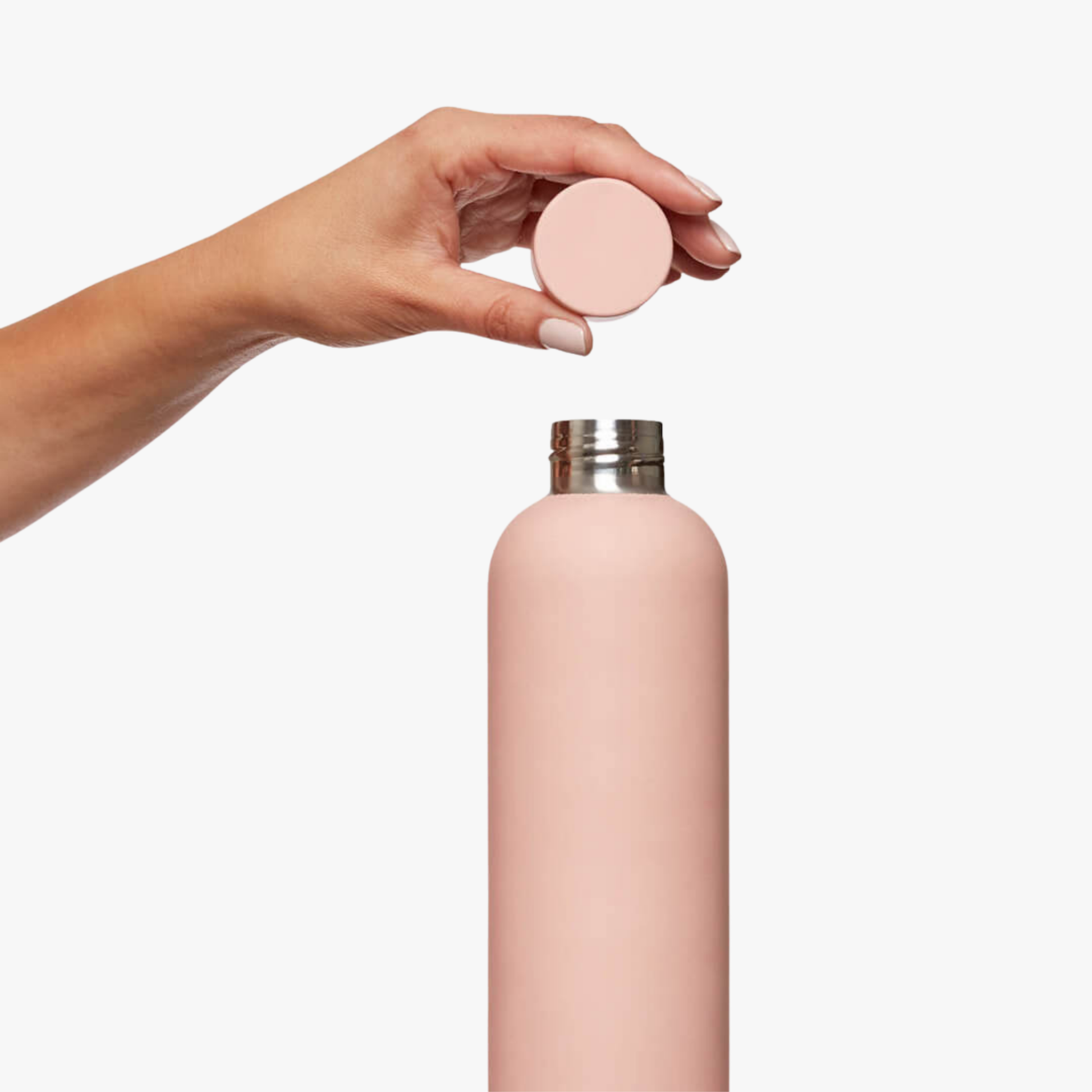 Water Bottle 1L - Blush