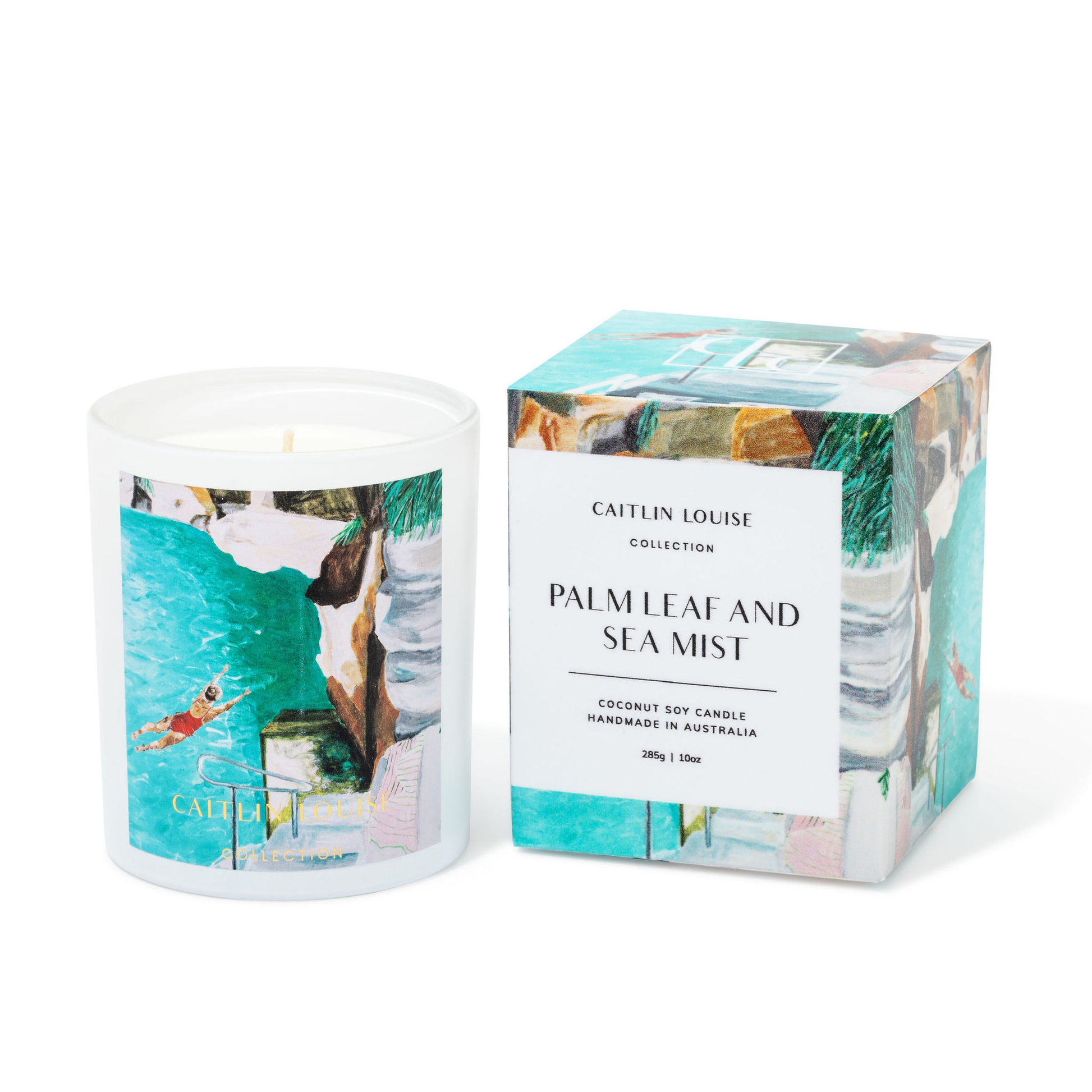 Artist Candle - Palm Leaf & Sea Mist