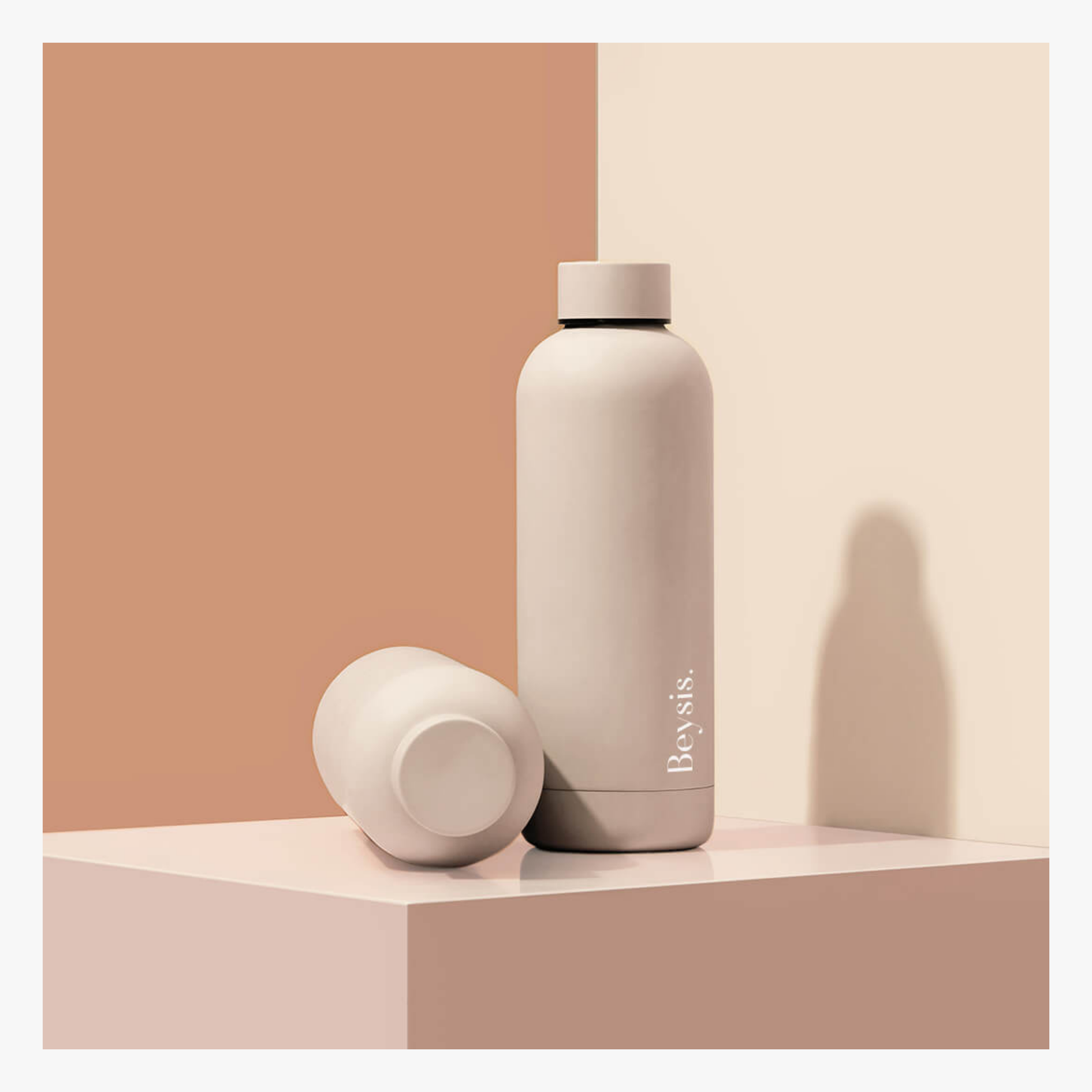 Water Bottle 500ml - Stone