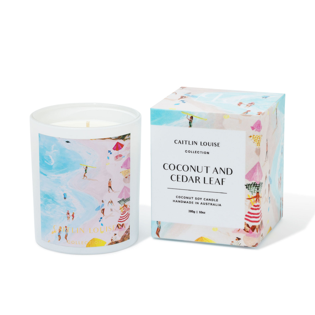 Artist Candle - Coconut & Cedar Leaf