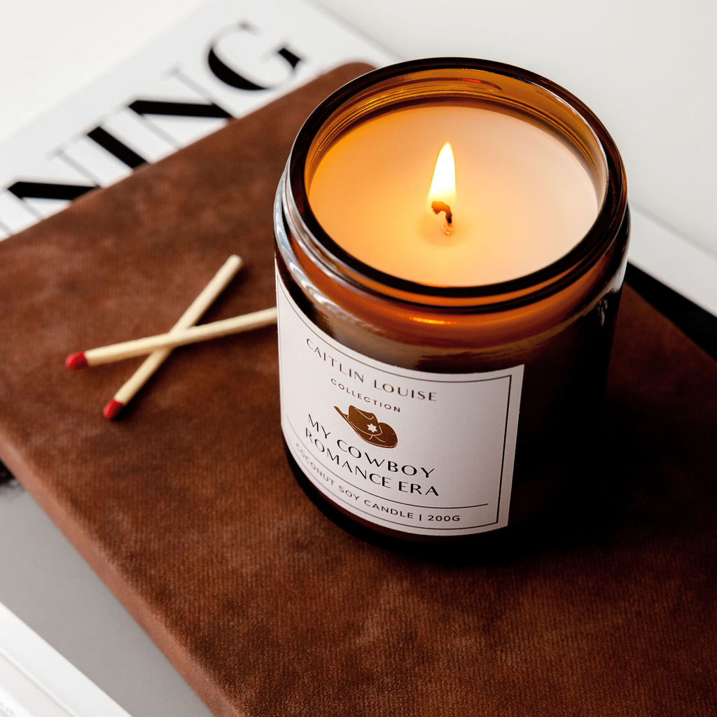 My Cowboy Romance Era  - 200g Candle