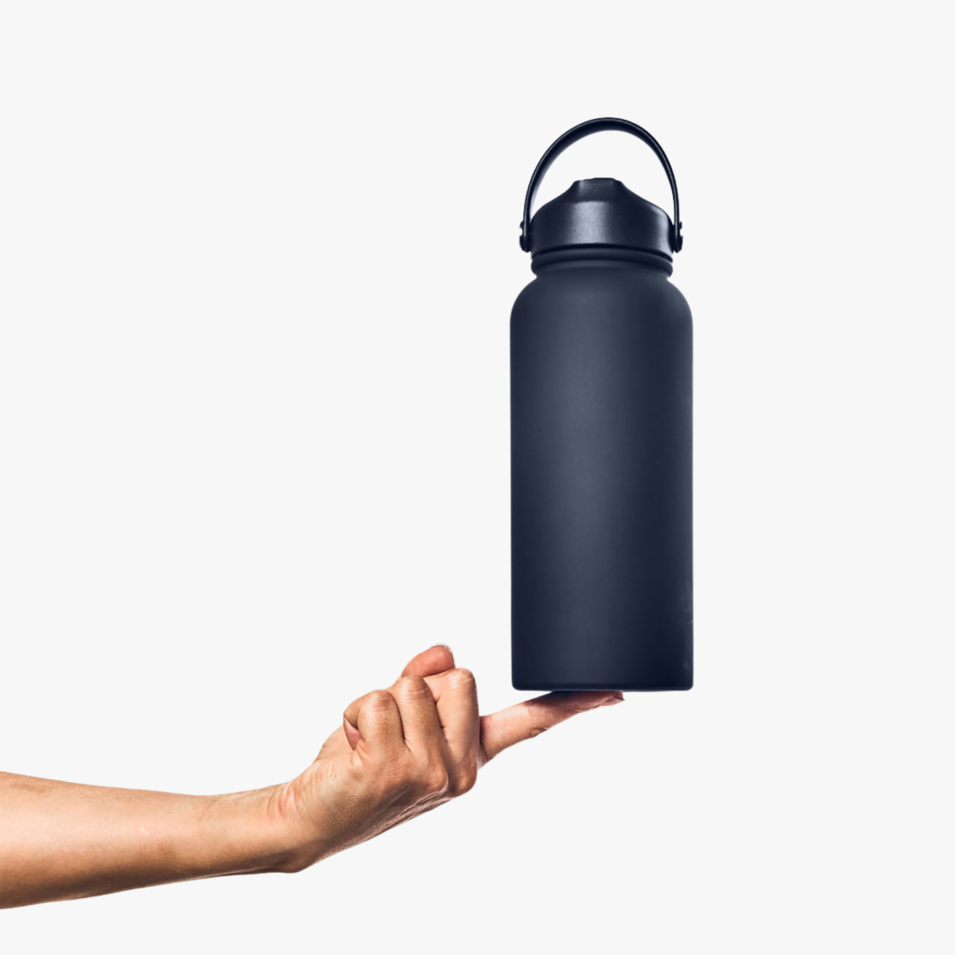 Water Bottle 900ml Straw - Navy