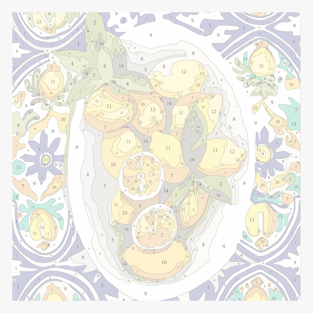 Mini Painting Kit - Amalfi Lemons