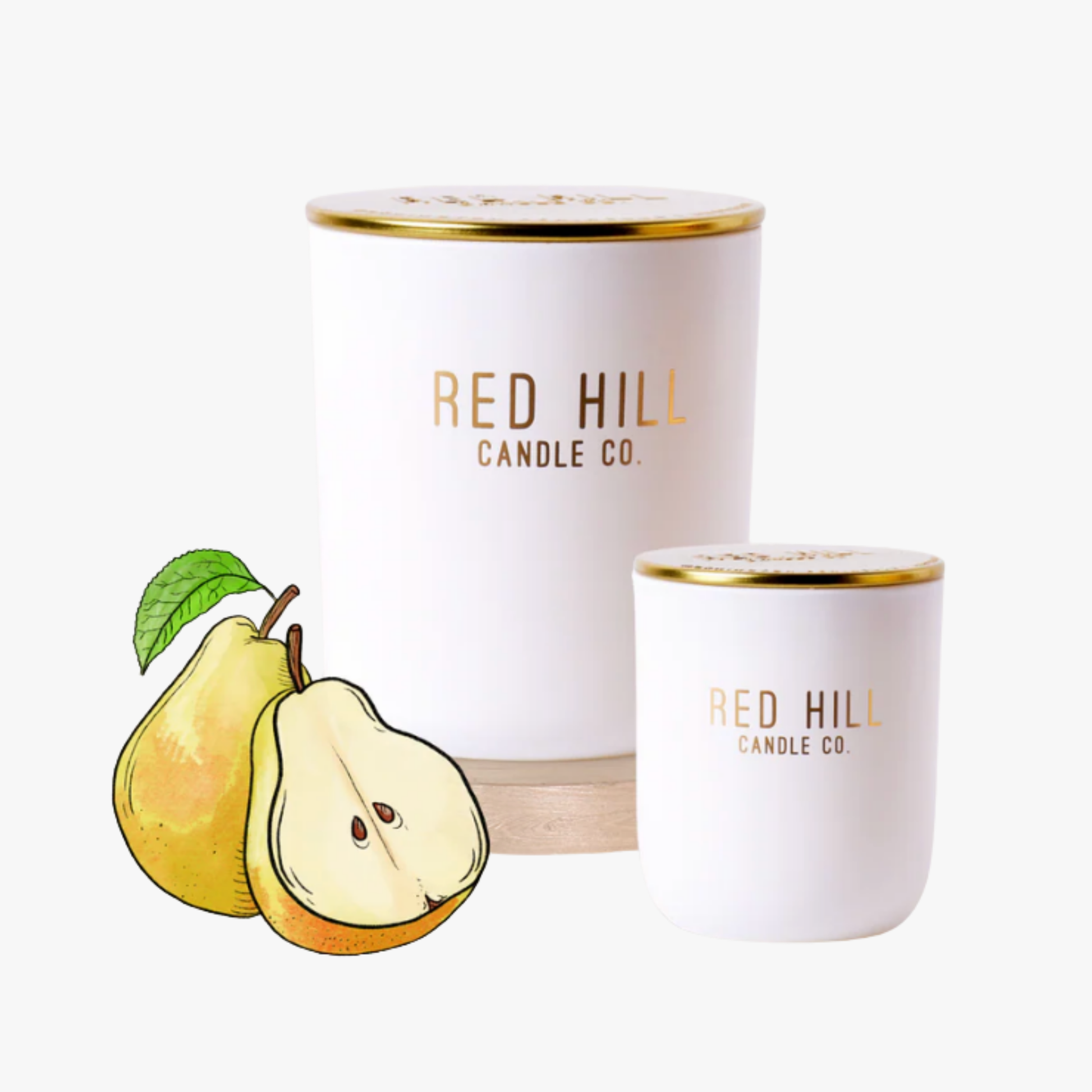 Small Soy Wax Candle - French Pear