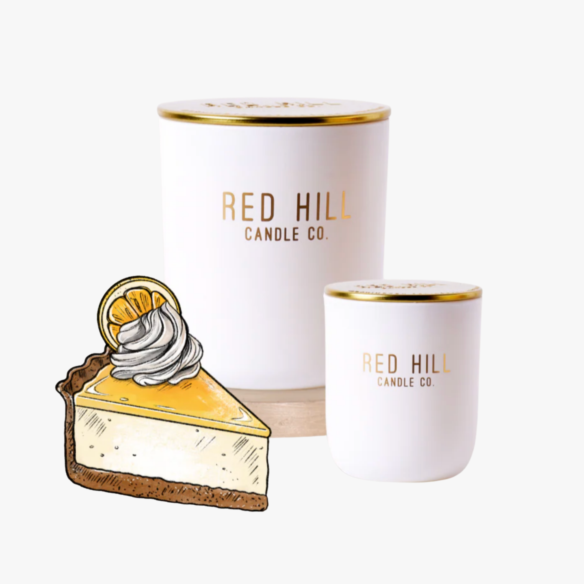 Small Soy Wax Candle - Lemon Cheesecake