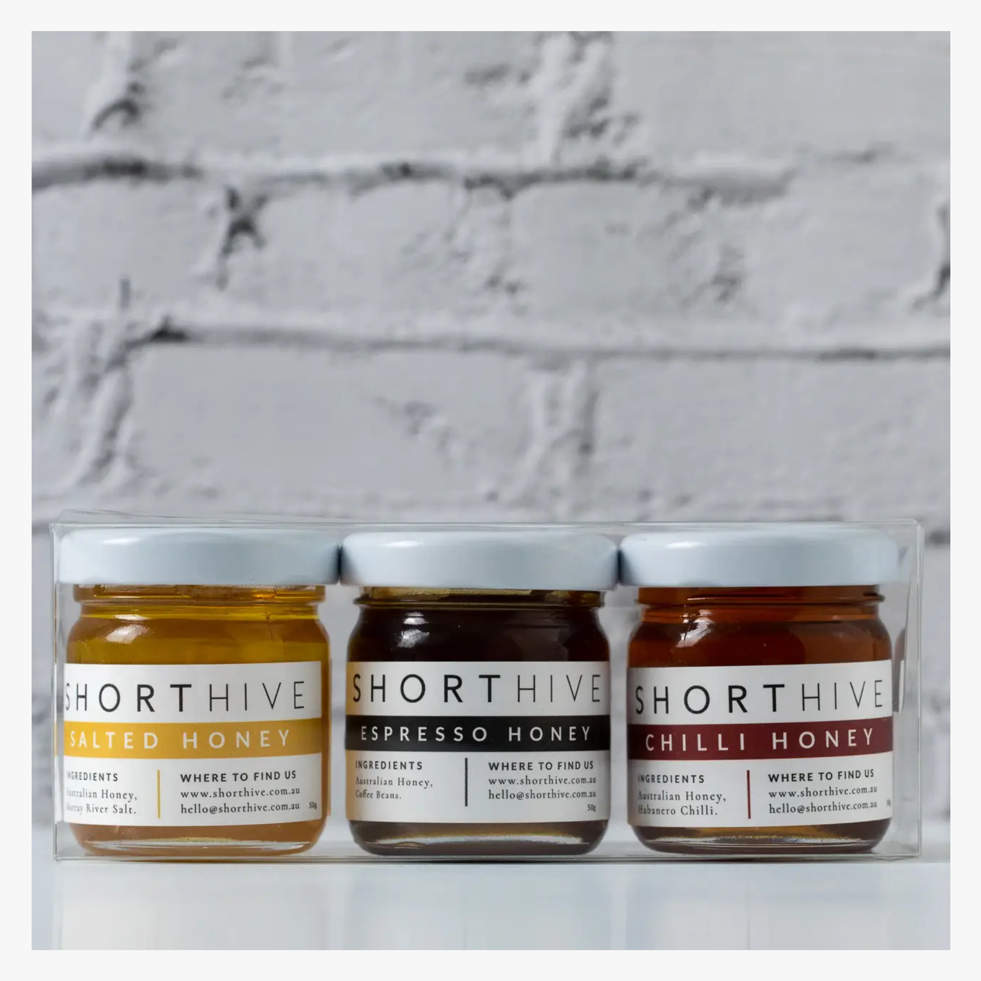 Mini Honey Pack - Salted/Espresso/Cacao