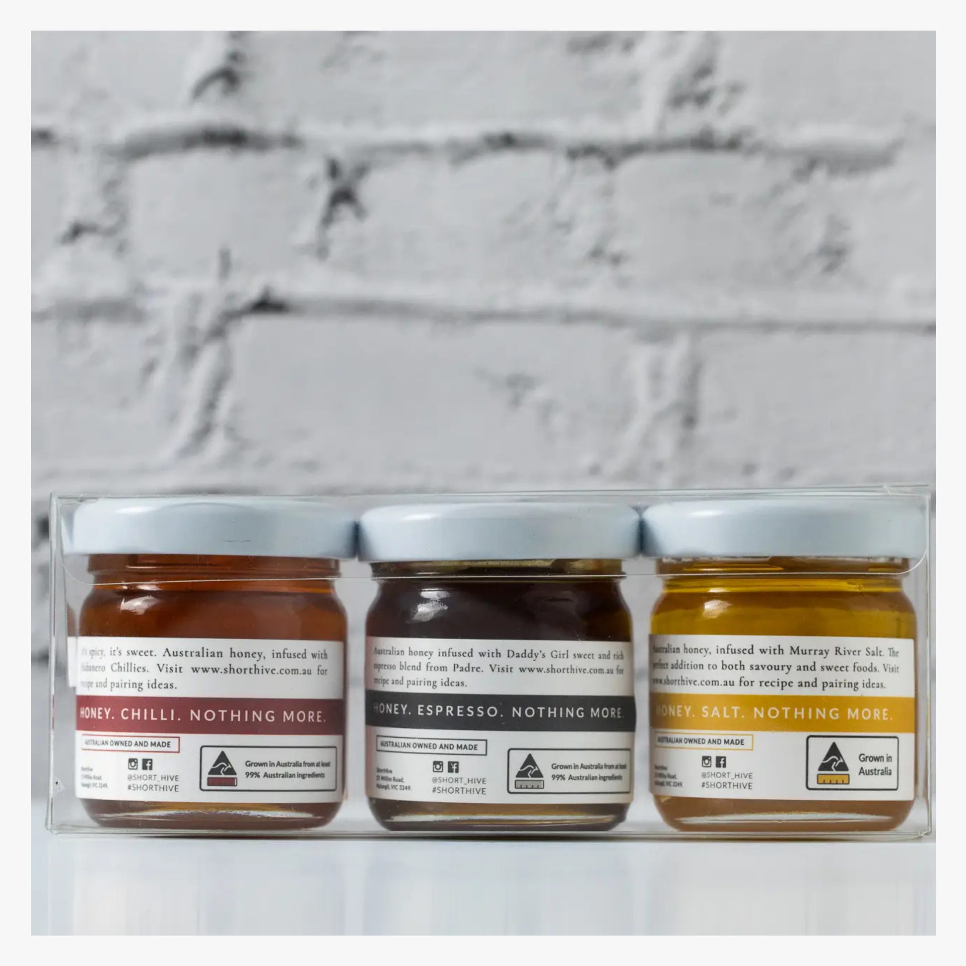 Mini Honey Pack - Salted/Espresso/Cacao