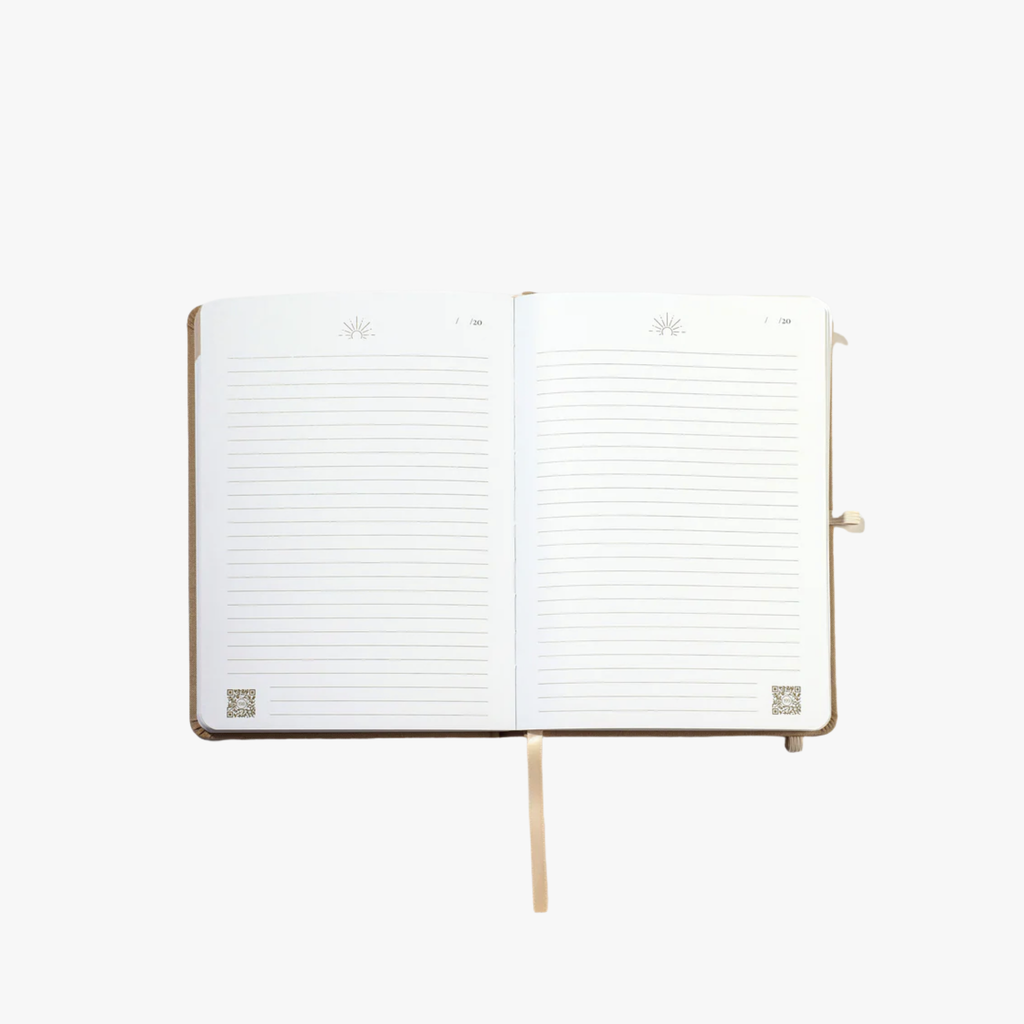 Journalfy Travel Journal - Earthy Taupe
