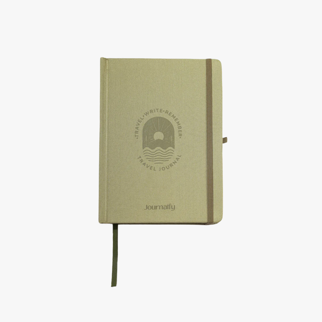 Journalfy Travel Journal - Forest Green