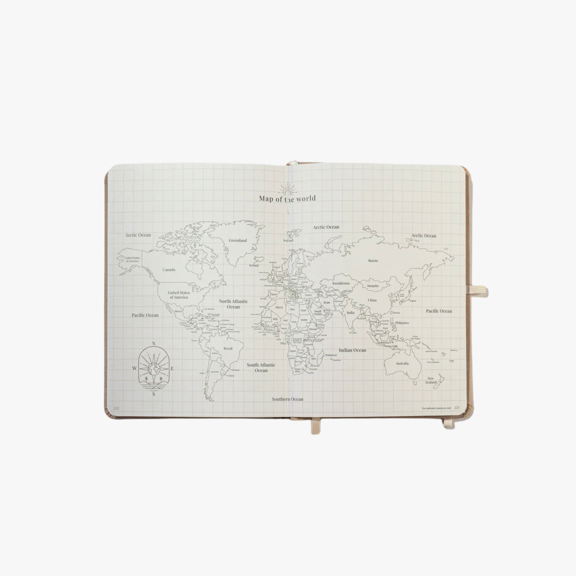 Journalfy Travel Journal - Forest Green