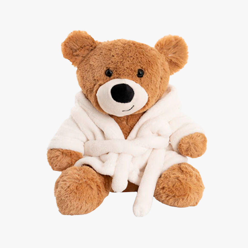Myles Teddy with Bathrobe - Brown