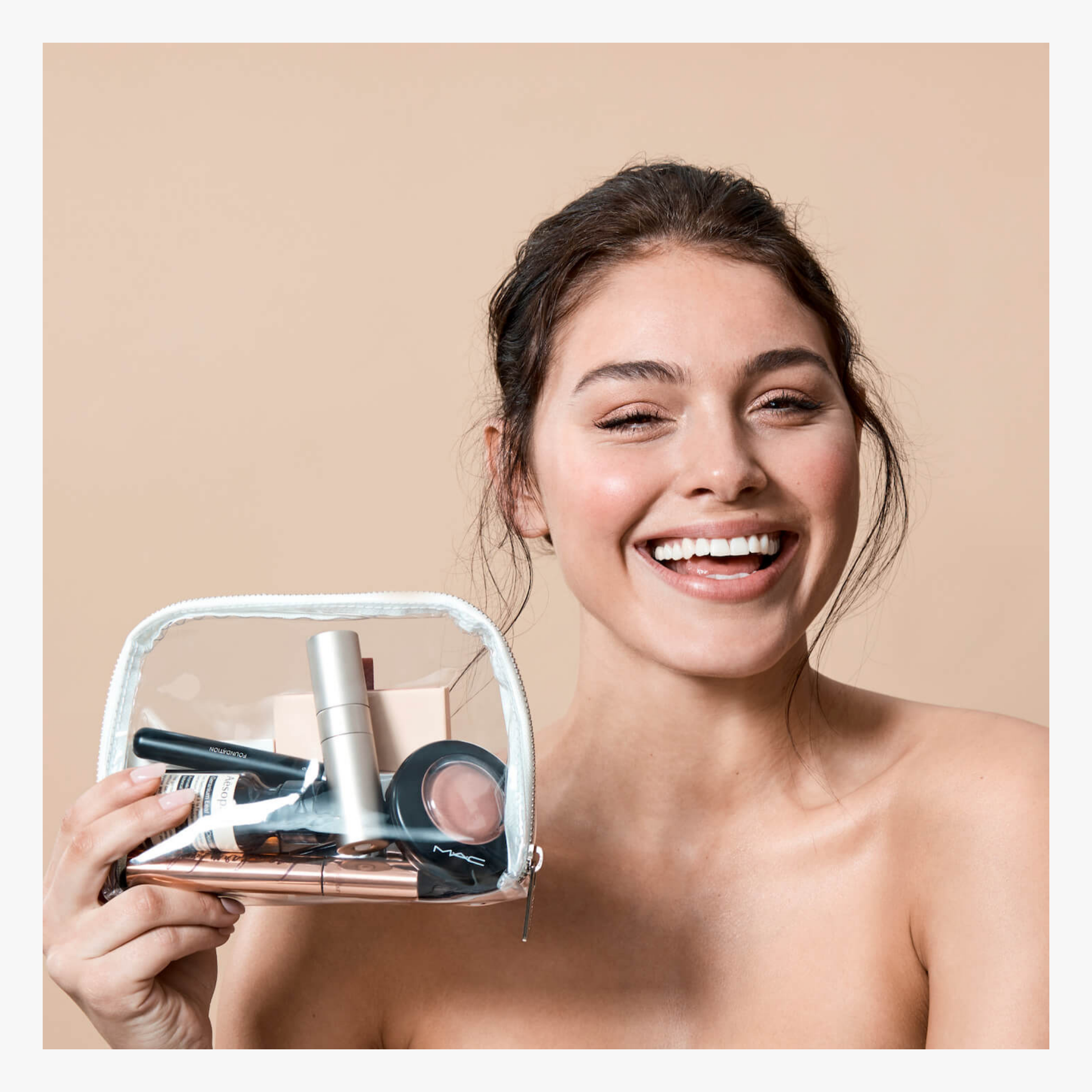 Clear Makeup Bag