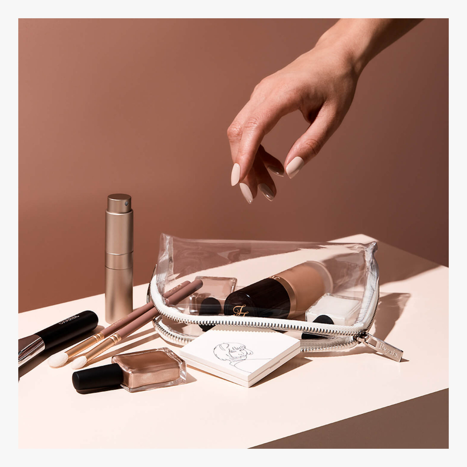 Clear Makeup Bag