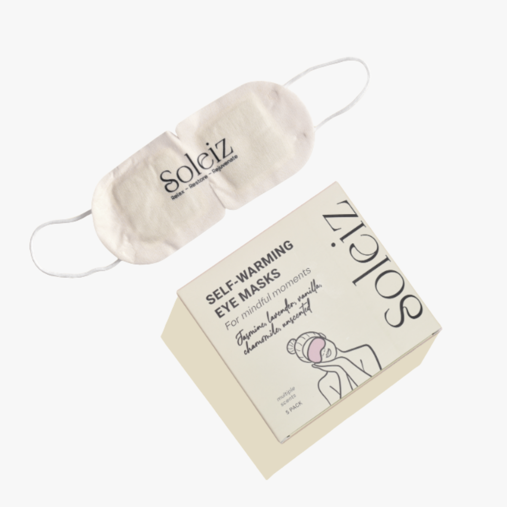 Self Heating Eye Mask - Mixed (5 Pack)