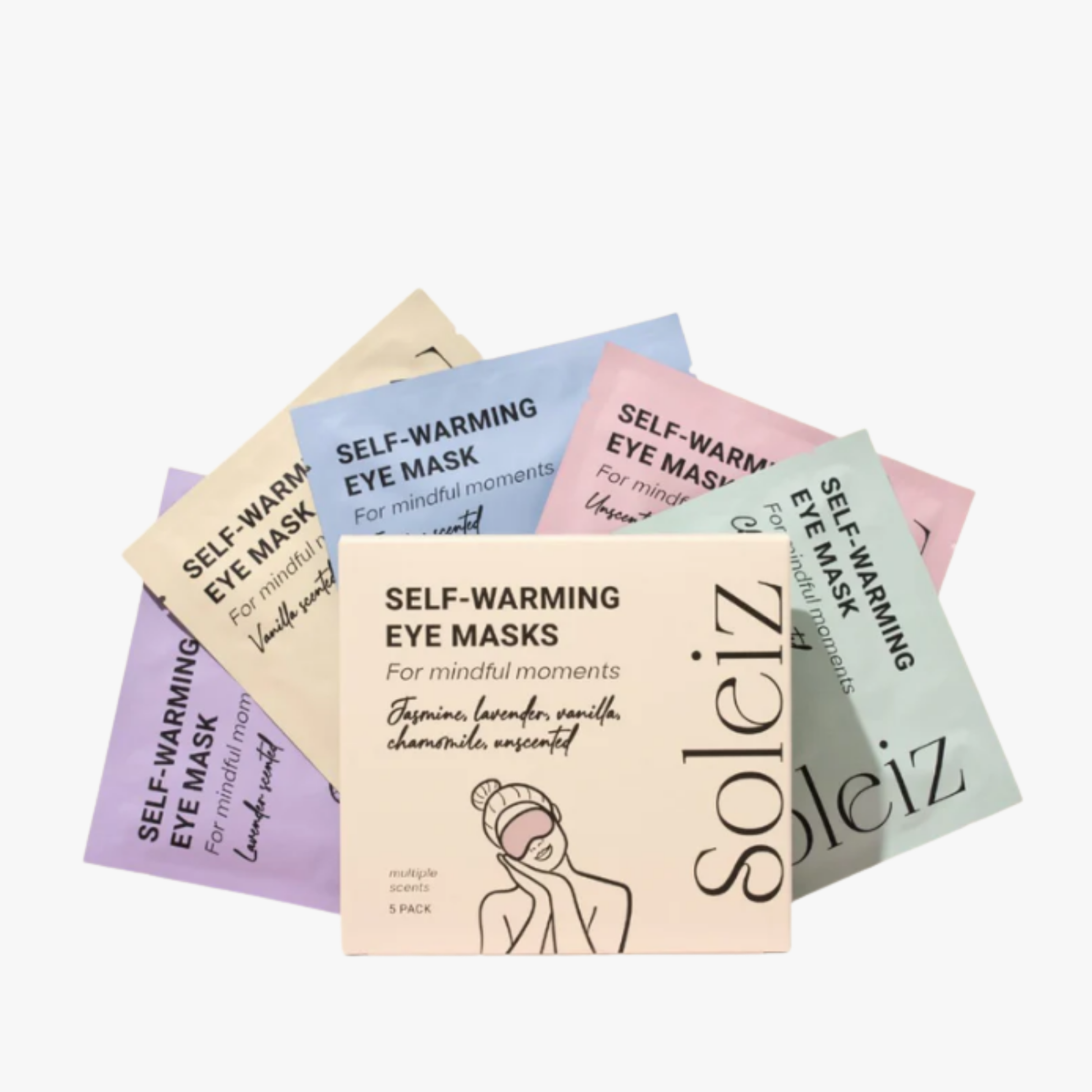 Self Heating Eye Mask - Mixed (5 Pack)