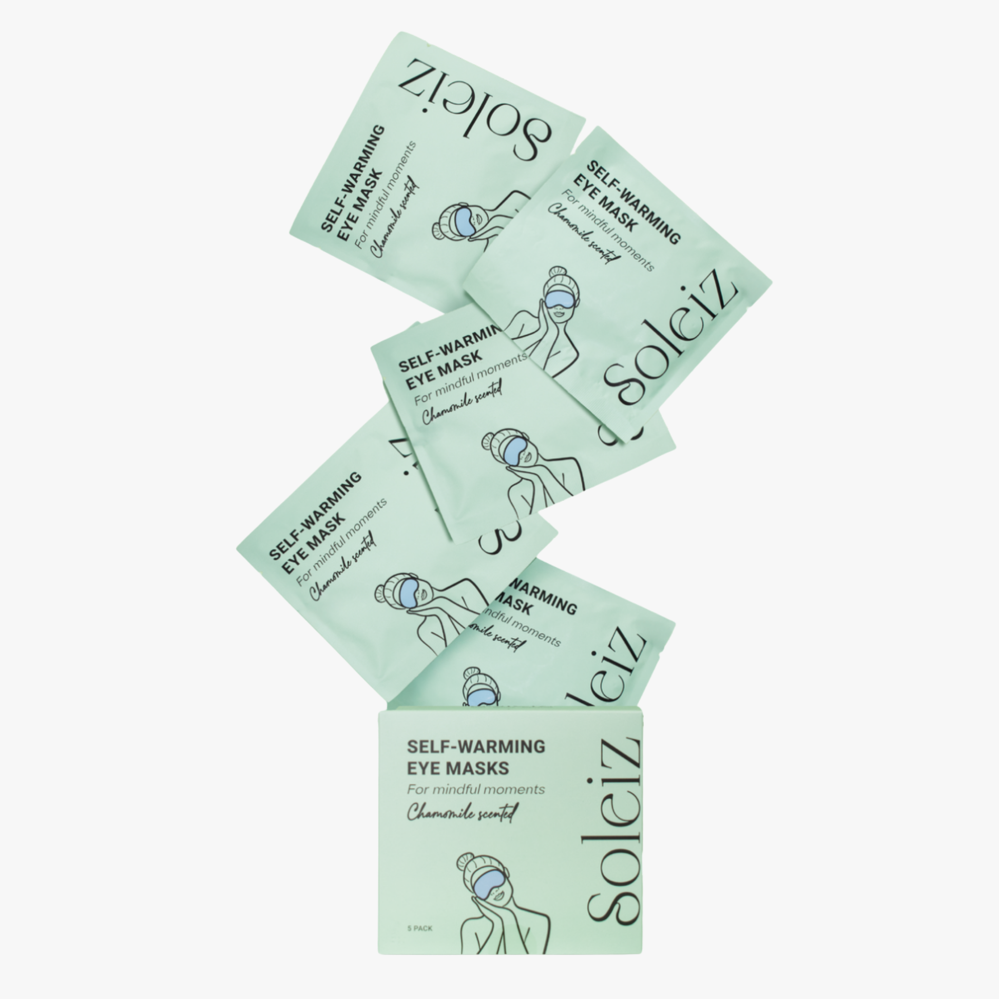 Self Heating Eye Mask - Chamomile (5 Pack)