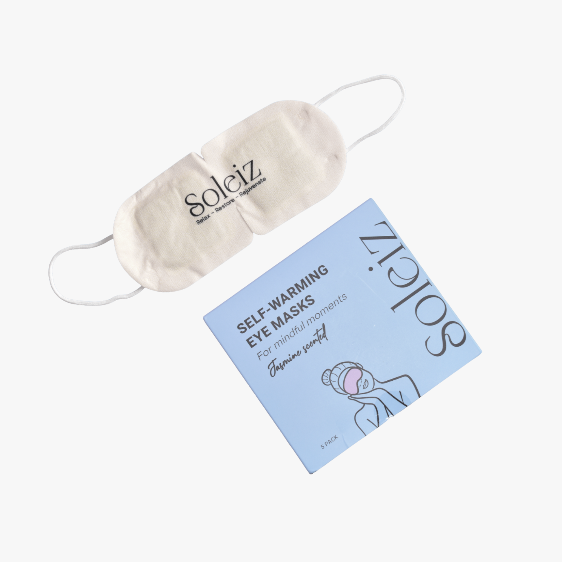 Self Heating Eye Mask - Jasmine (5 Pack)