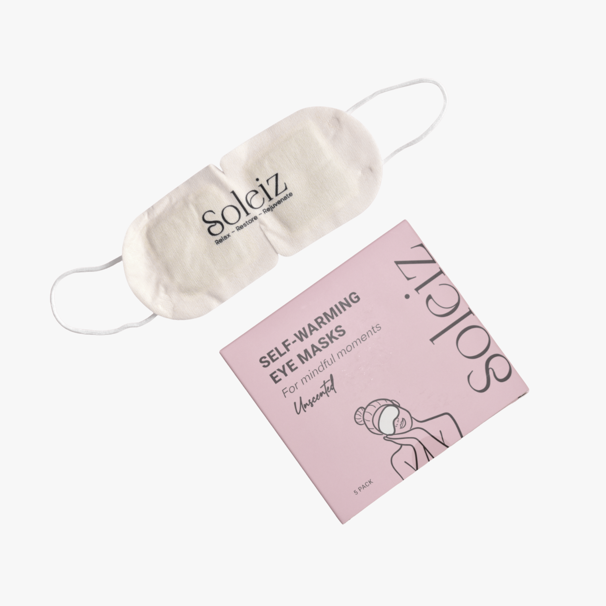 Self Heating Eye Mask - Unscented (5 Pack)