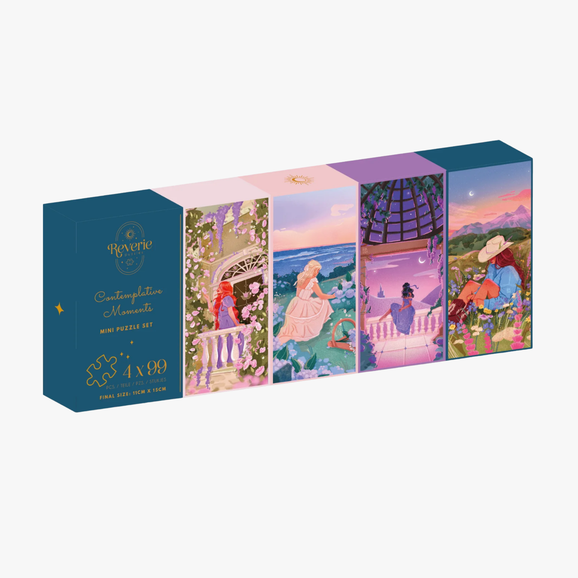 Mini Puzzle Set - Contemplative Moments