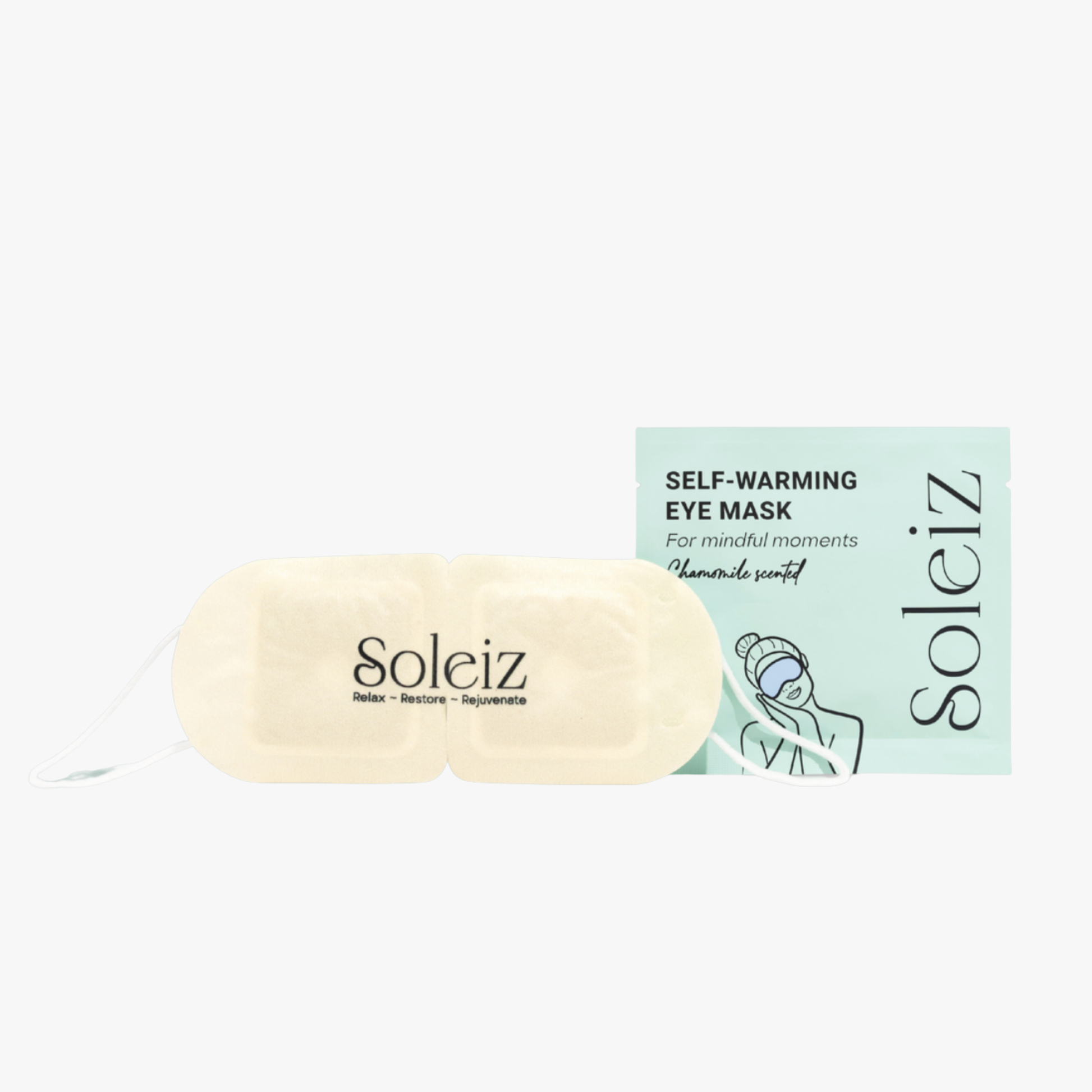 Self Heating Eye Mask - Chamomile (Single)